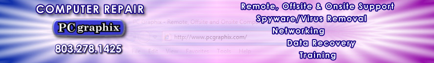 PC Graphix Computer Repair and Website Design